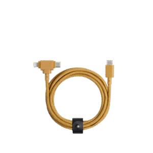 Belt Cable Duo, USB-C to USB-C & Lightning