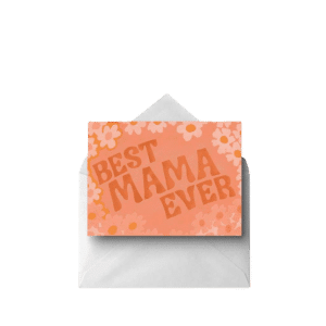 Best Mama Ever, Greeting Card
