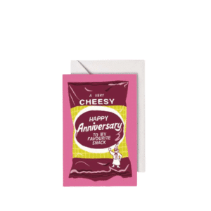 Cheesy Anniversary, Greeting Card