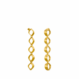 Xaluc Long Golden Earrings