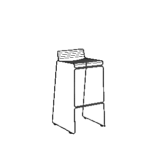 Hee Bar Stool - High