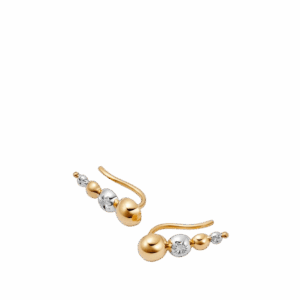 Gold & Silver Aurora Ear Crawler