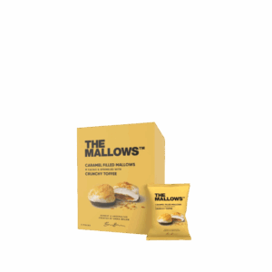 Caramel Filled Mallows + Crunchy Toffee 5 X 11G