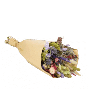 Dried Flowers Field Bouquet Large - Purple Dusk