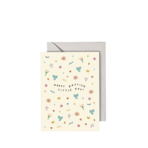 Happy Baptism Little One, Greeting Card