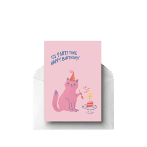 It's Party Time, Greeting Card