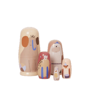 Critter Nesting Dolls