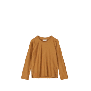 Noah Longsleeve Swim Tee: Golden Caramel