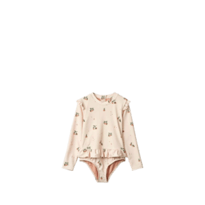 Sille Swim Jumpsuit - Peach/Sea Shell