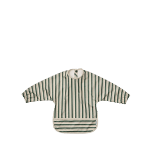 Merle Cape Bib, Garden Green/Sandy/Dove Blue