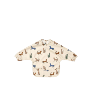 Merle Cape Bib, Leopard Multi Mix