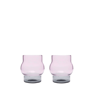 Bump Short Glasses, Set of 2