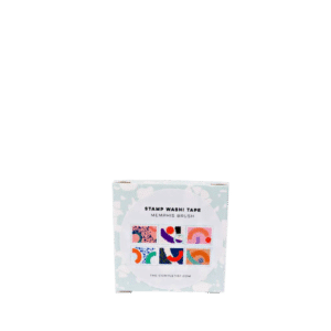Memphis Brush Stamp Washi Tape