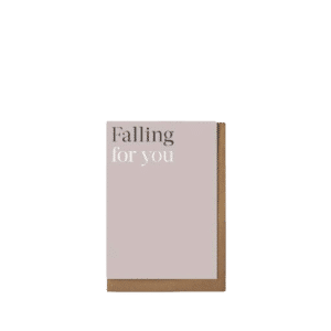 Falling for You, Greeting Card