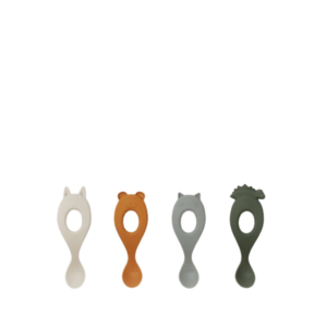 Liva silicone spoon 4-pack