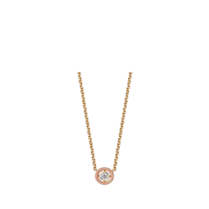 Cirque Necklace Enamel, Pink