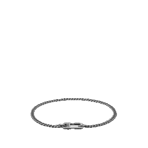 Annex Cuban Chain Bracelet, Sterling Silver Large