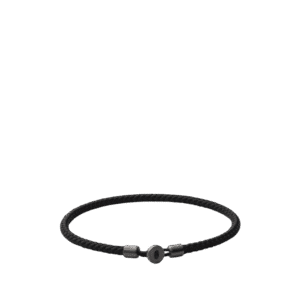 Nexus Rope Bracelet, Matte Black Rhodium
