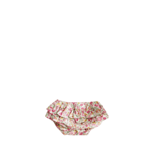 Ruffle Nappy Cover Rose Garden, 3-6 Months
