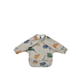 Merle Cape Bib, Dinosaurs/Mist