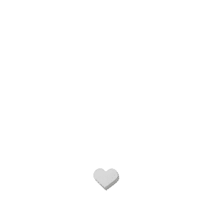 Enamel Icon Charm Heart (Silver)
