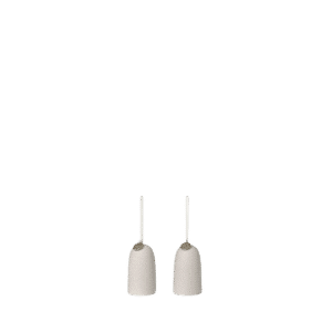 Bell Ceramic Ornament - Set of 2