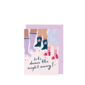 Dancers Birthday, Greeting Card