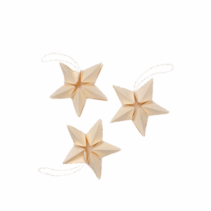 Amanda Paper Stars, Set of 3