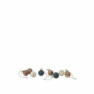 Marble Ornaments - S - Set of 8