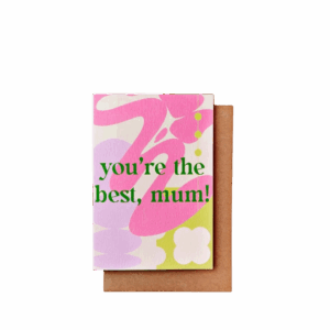 Amwell Best Mum, Greeting Card
