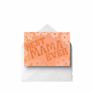 Best Mama Ever, Greeting Card