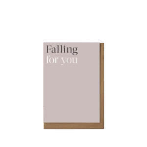 Falling for You, Greeting Card