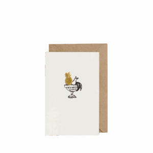 Fruit Bowl, Open Greeting Card