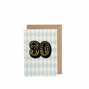 30 Diamond, Birthday Greeting Card