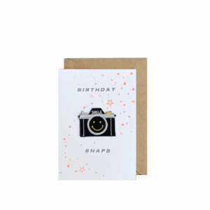 Camera Birthday, Greeting Card