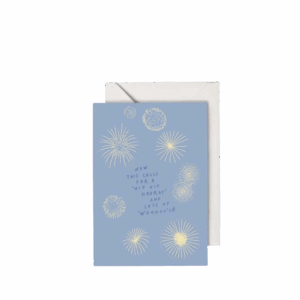 Fireworks, Greeting Card