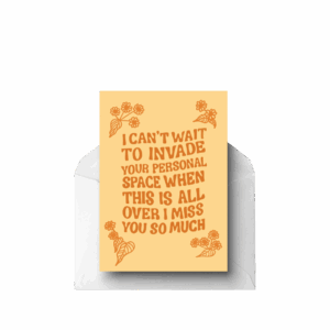 I Miss You So Much - Empathy/Sympathy, Greeting Card