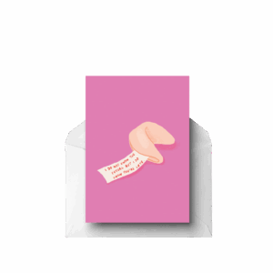 Fortune Cookie, Greeting Card