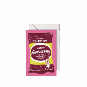 Cheesy Anniversary, Greeting Card