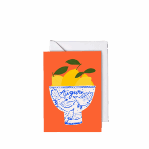 Awguri-Lemon, Greeting Card