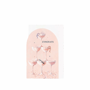 Champagne Congratulations, Greeting Card