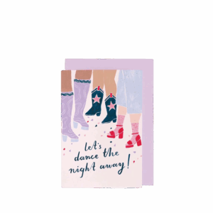 Dancers Birthday, Greeting Card