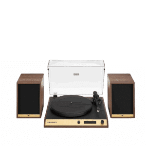 Crosley C72, Walnut w. Golden Details