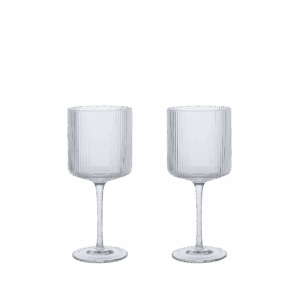 Ripple Red Wine Glasses - Set of 2