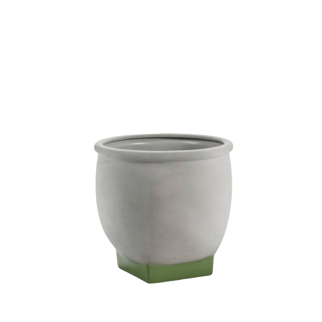 Flower Pot 04 Grey – Green Rosamar