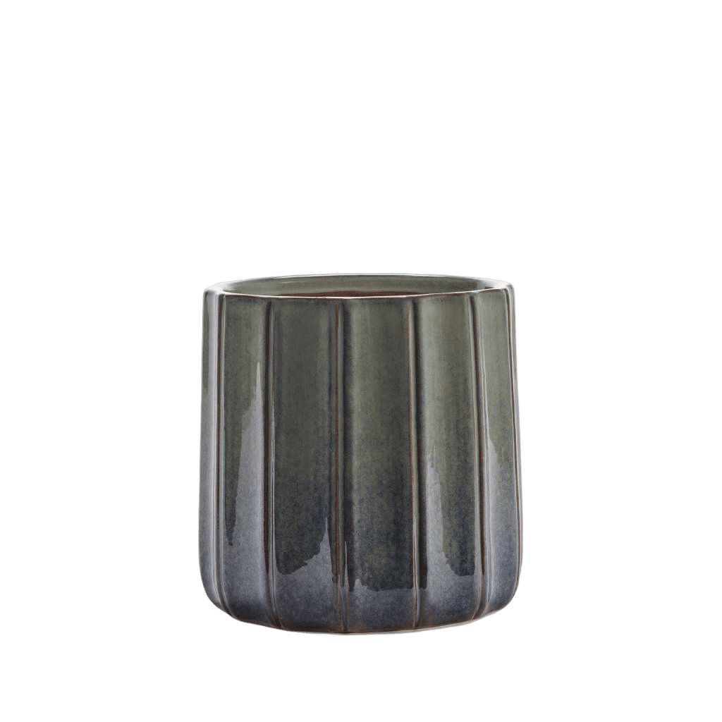 Glazed Flower Pot Large