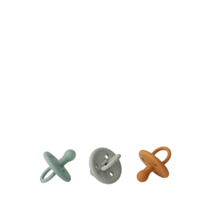 Paula Pacifier 3-pack, Mustard Multi Mix