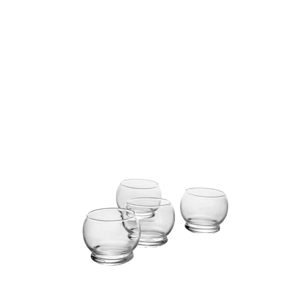 Rocking Glass, 4pcs, 25cl