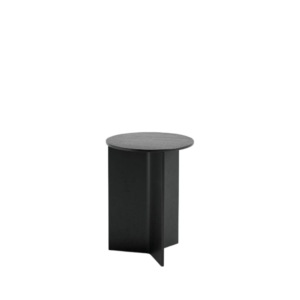 Slit Table Wood - Round High