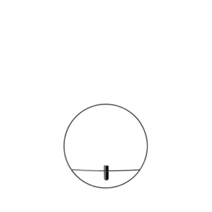 POV Circle Candle Holder